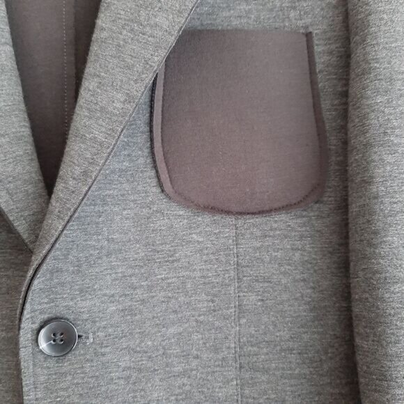 PROJEK RAW / Luxe Heathered Comfort Stretch Deconstructed Blazer Jacket Men's M - Picture 5 of 15